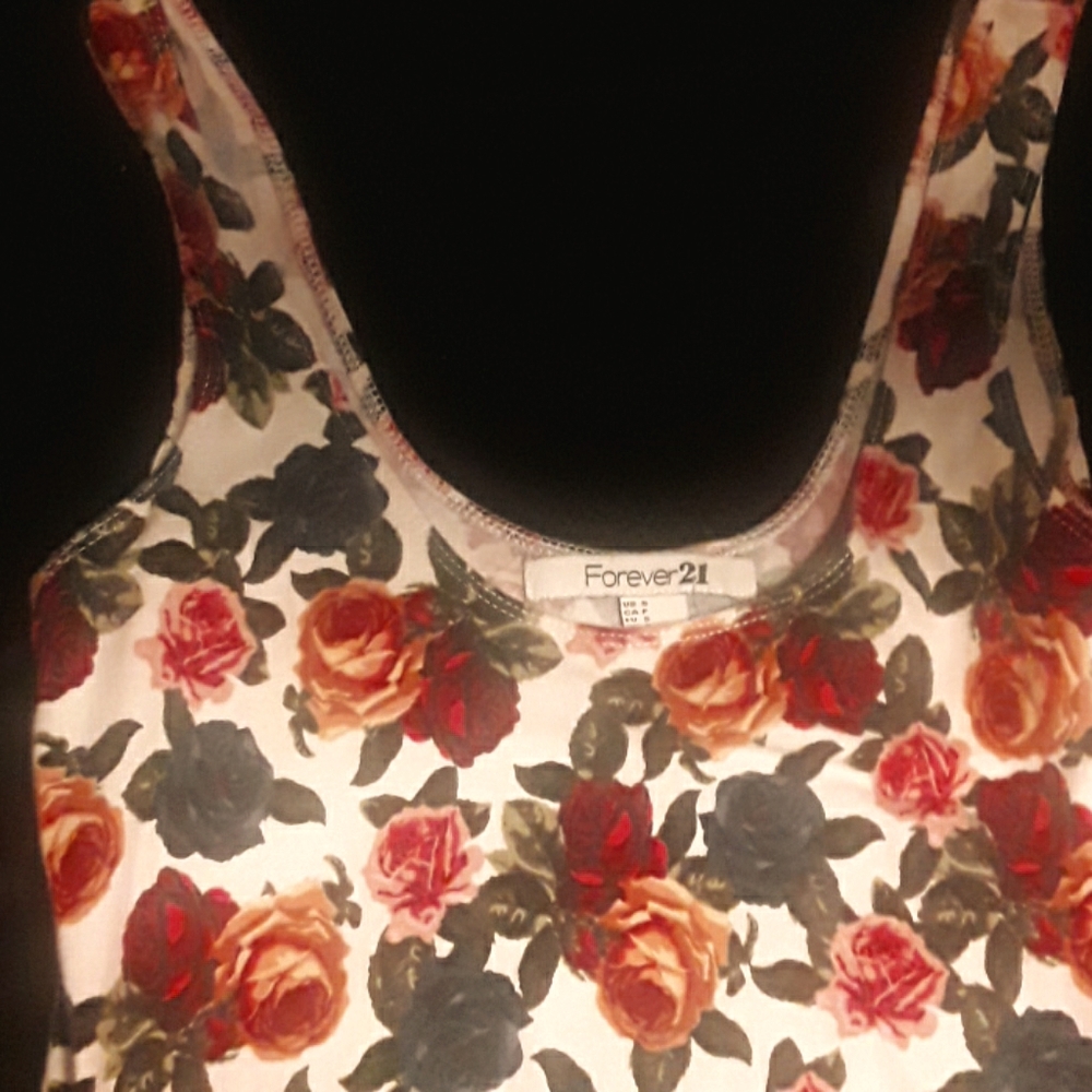 Sleeveless Floral print Forever21 dress